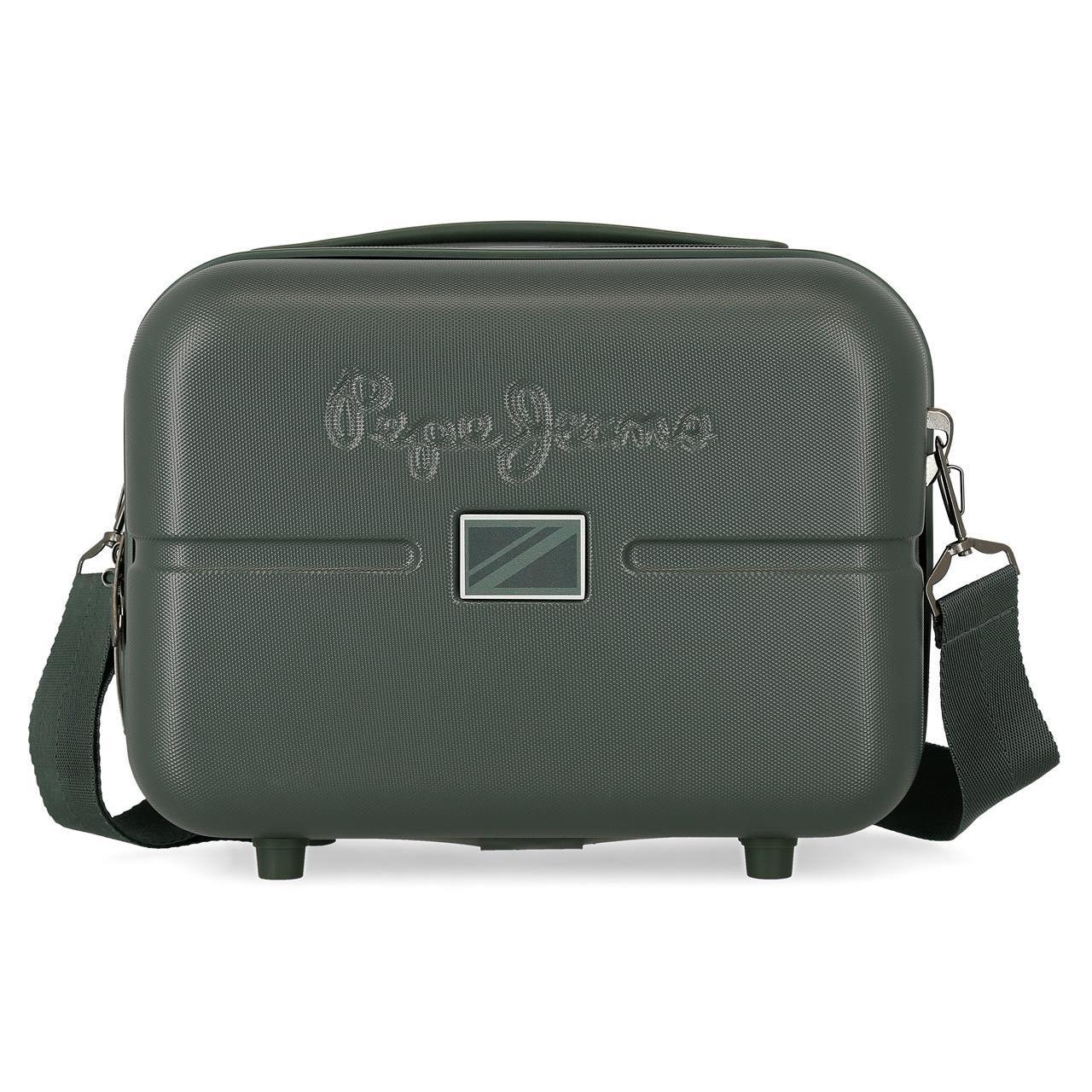 Neceser ABS Pepe Jeans Accent Burdeos 29x21x15cm