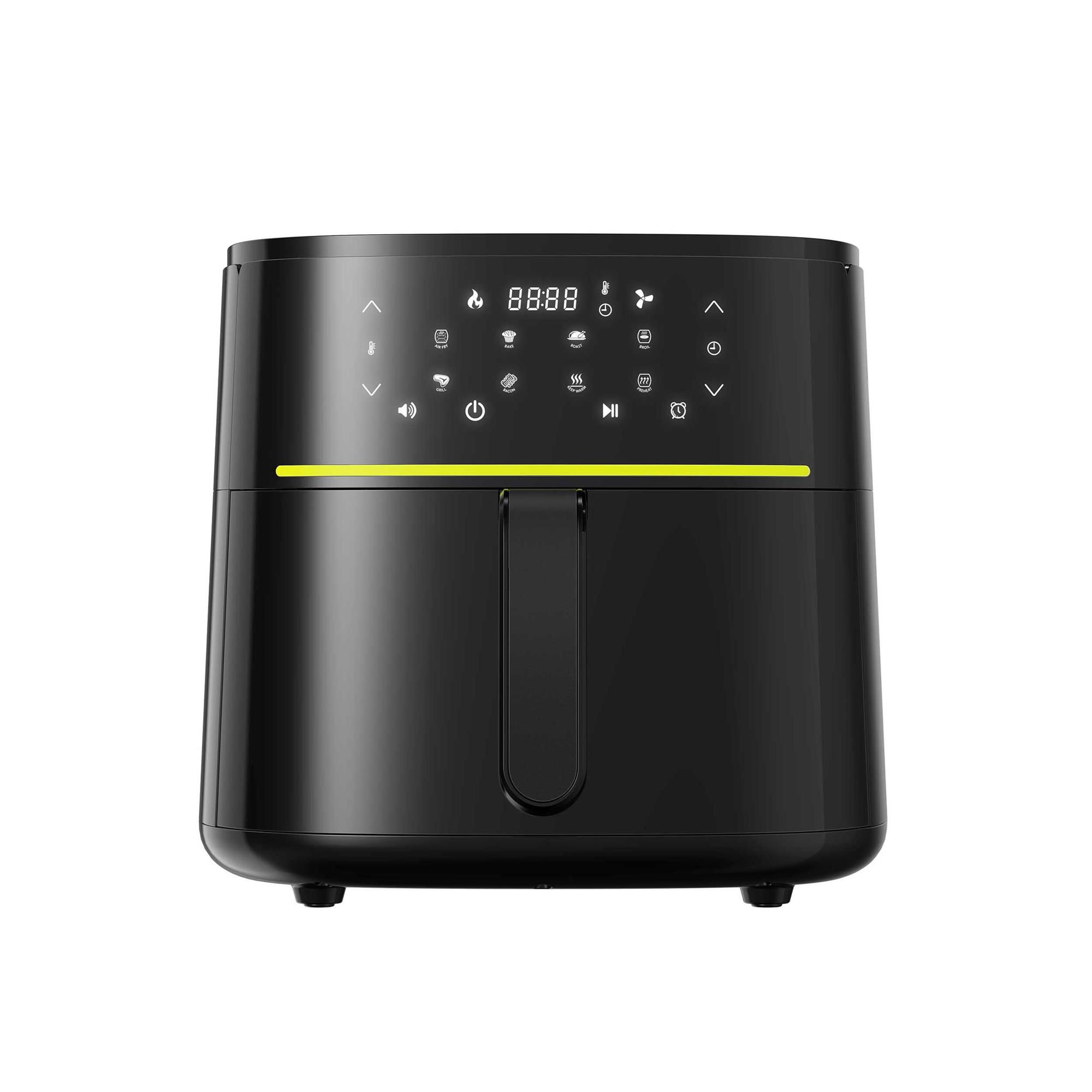 Freidora de aire XTRA de 6L y 1500W con 8 programas Bergner