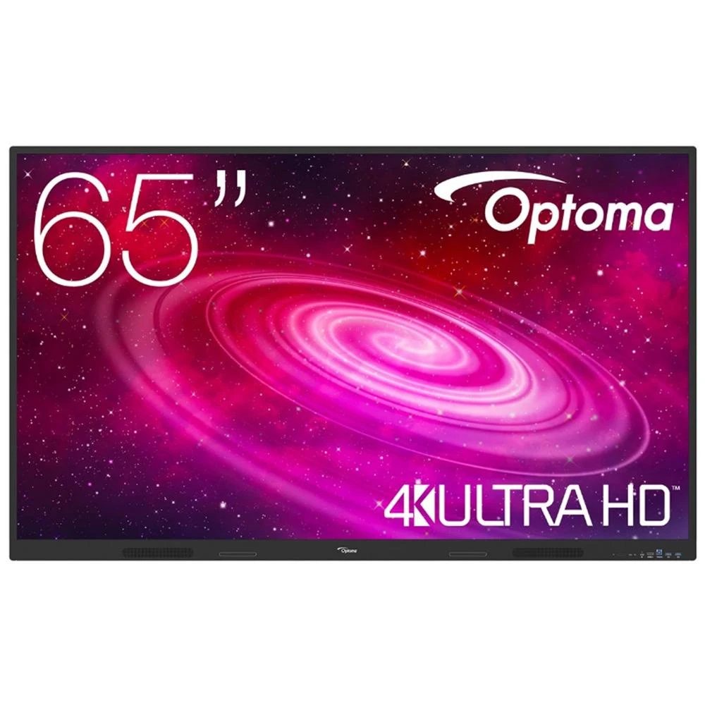 Monitor Centros educativos LED Optoma 65" 4K Ultra HD CREATIVE TOUCH 1651RK | 60 Hz, 6 ms, 16 :9, Centros educativos, 40 Puntos táctiles, VESA 600x400