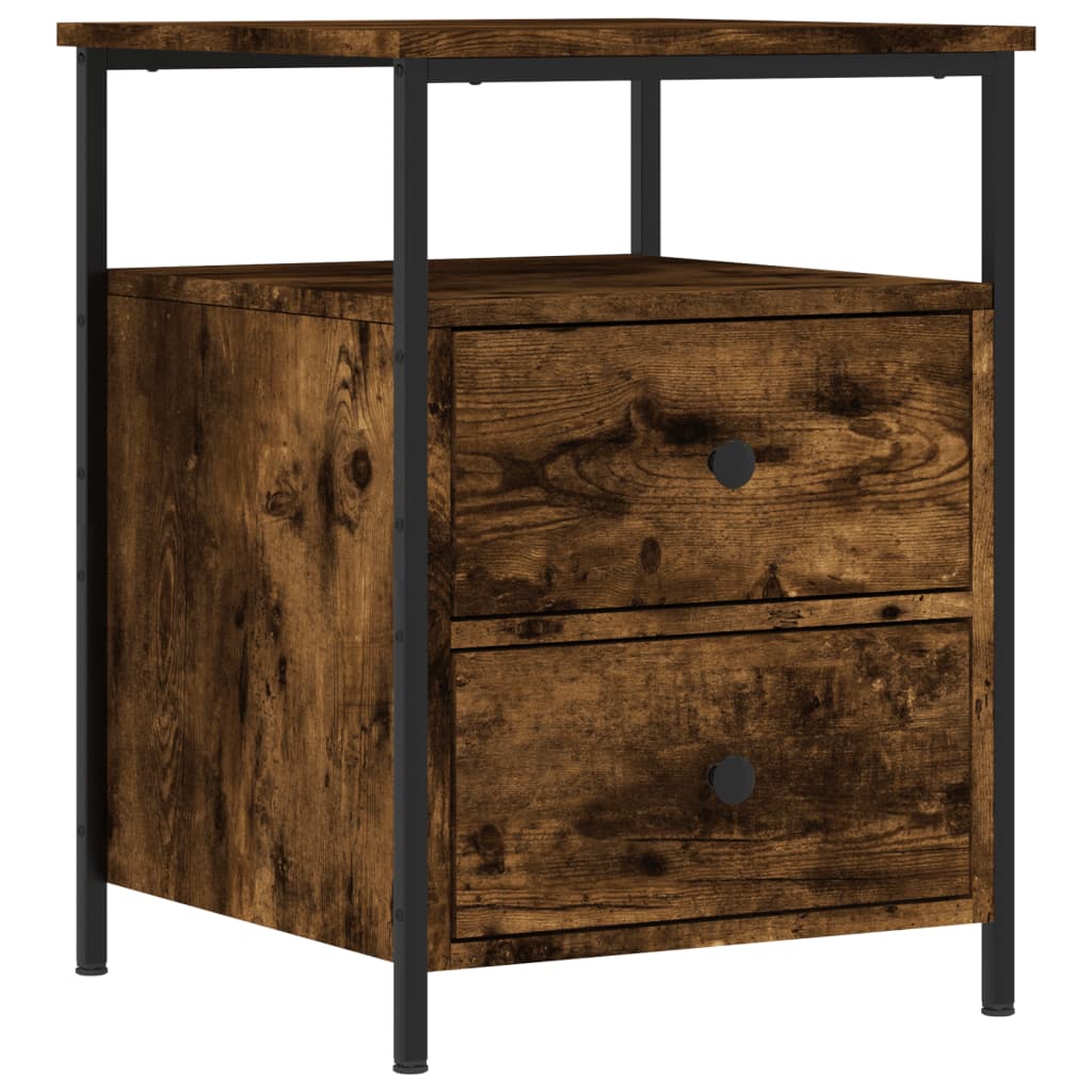 Mesita de Noche Vidaxl Madera de Ingeniería 44x45x60 Cm Roble Sonoma