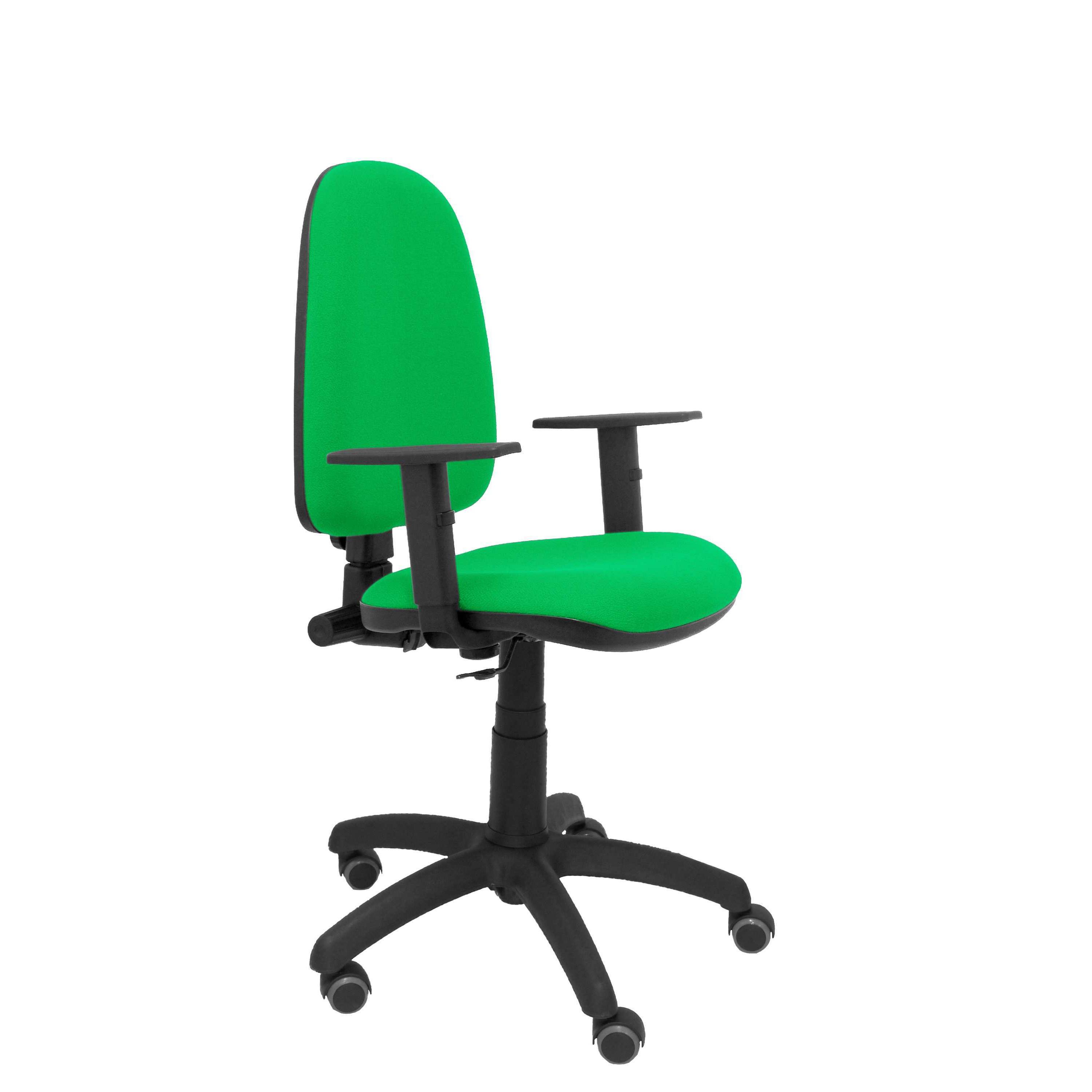 Silla de Oficina Ergonómica Piqueras Y Crespo con Brazos Regulables y Ruedas de Parqué