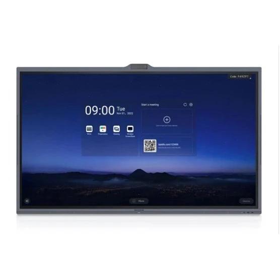 Maxhub - Pantalla de proyección fija V8630 de 86 pulgadas formato 16:9 para sala de reuniones, aula o cine en casa con montaje pared o techo