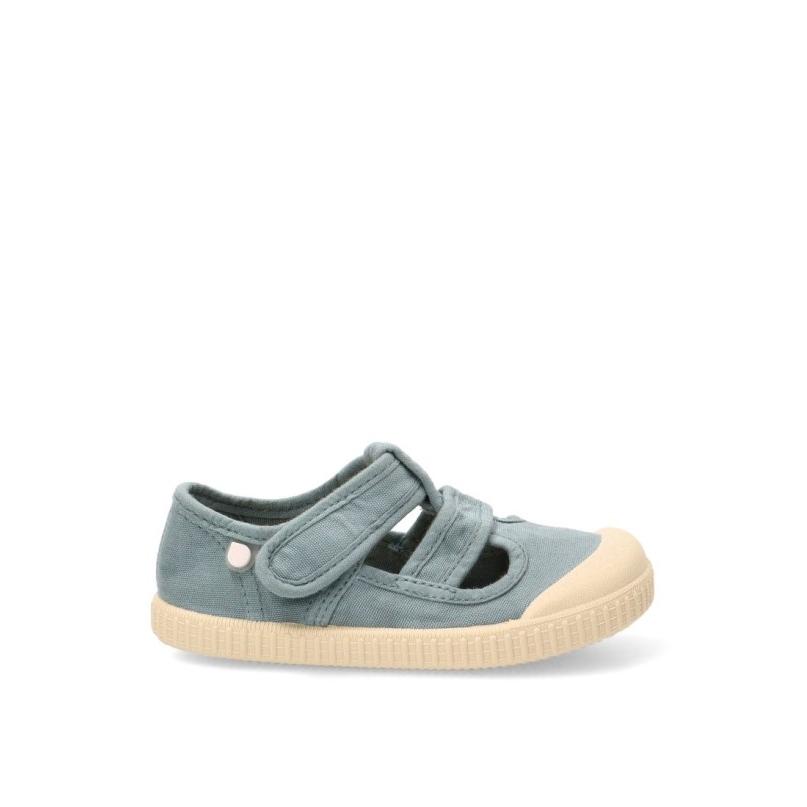 Zapatillas Lona Igor - Niño - Suela Plana - Modelo Berri - Color Azul
