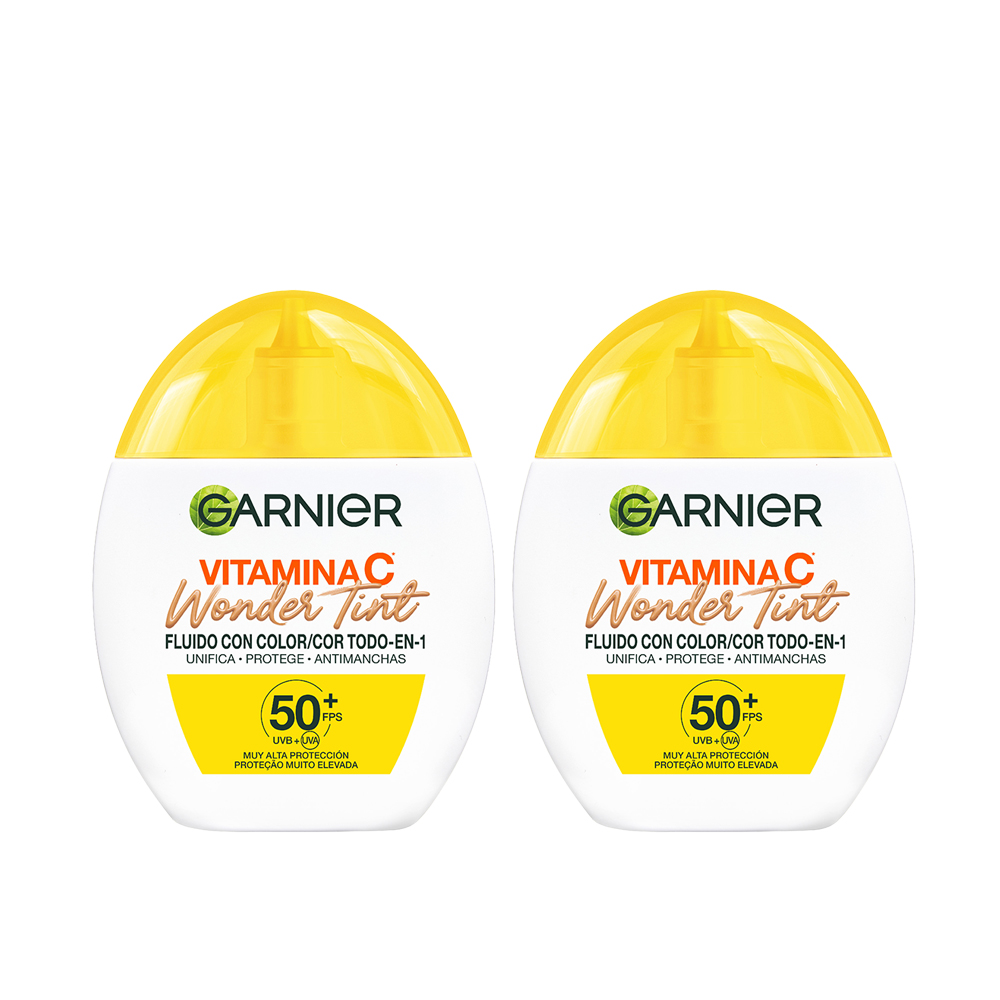 Garnier | Garnier Sets 2 Vitamina C Wonder Tint SPF50+, tono medio 2x40ml