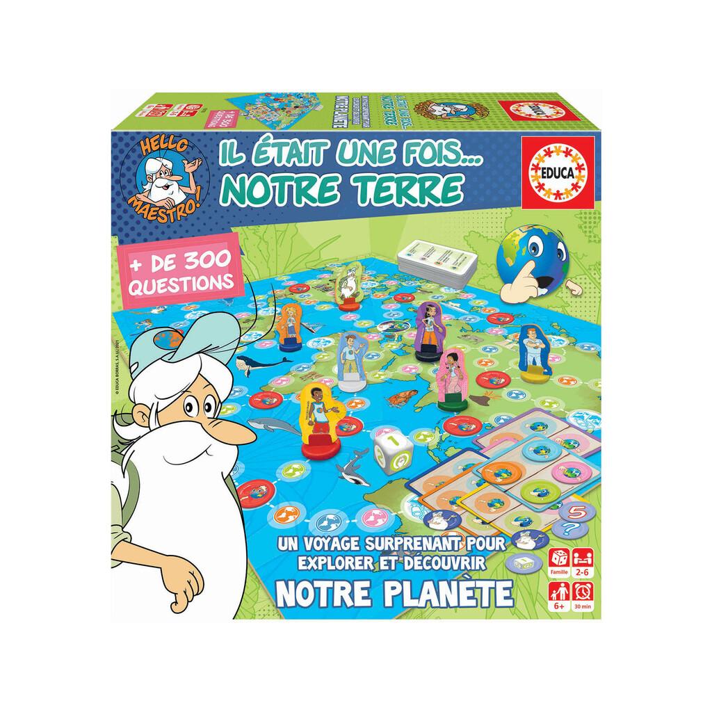 Jeu Il Était Une Fois... Notre Terre - Le Jeu educa 19176 Juegos de preguntas Educa Borras