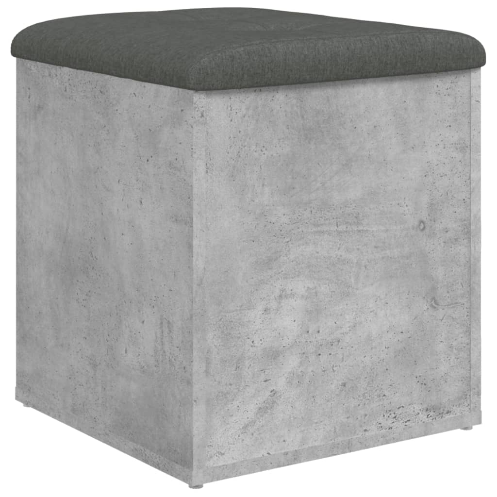 vidaXL Banco almacenaje madera ingeniería 42x42x45 cm