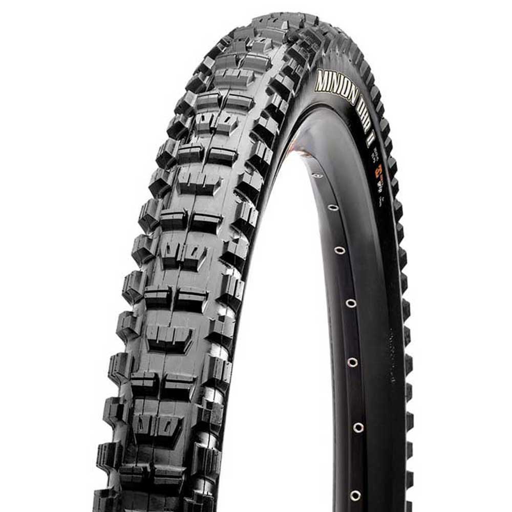 Maxxis Minion Dhr Ii 3cg/dd/tr 120 Tpi 27.5´´ Tubeless Foldable Mtb Tyre Negro 27.5´´ / 2.40