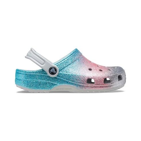 Crocs - Sandalias Crocs Classic Glitter Clog K para Niños y Bebés