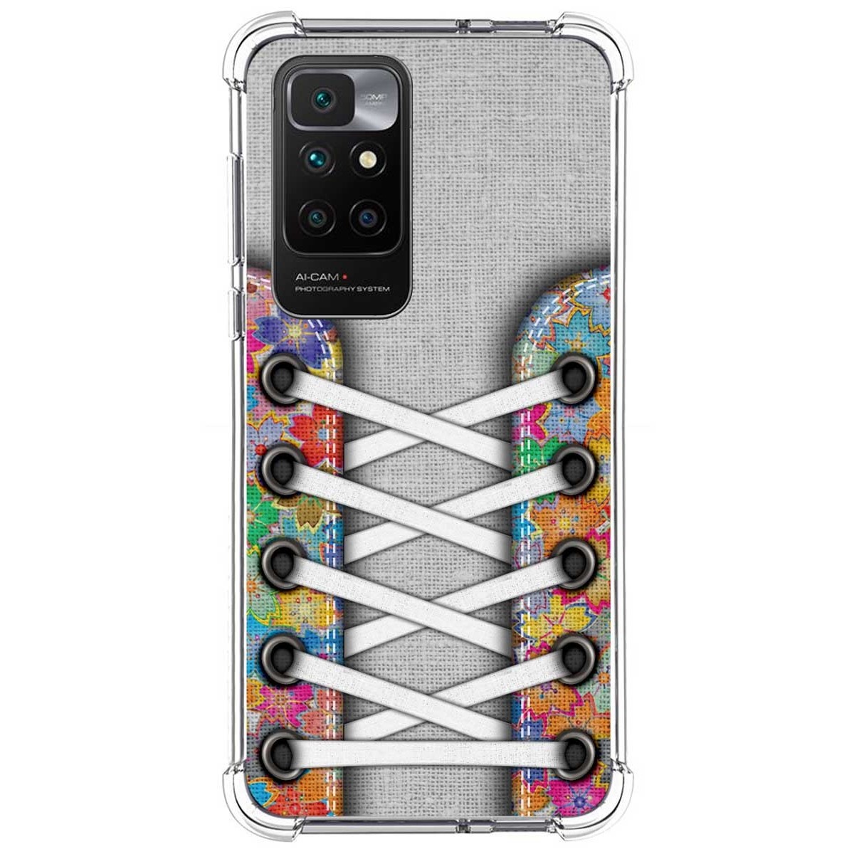 Funda Silicona Antigolpes para Xiaomi Redmi 10 (2021/2022) diseño Zapatillas 04 Dibujos