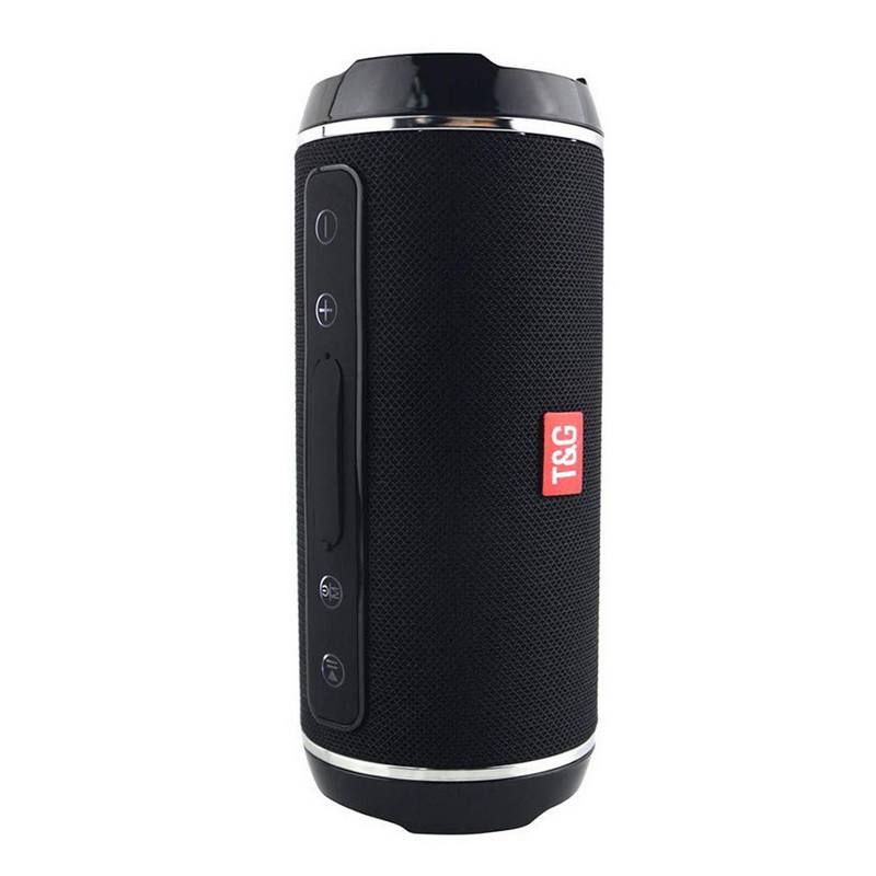 Altavoz Bluetooth inalámbrico, columna de altavoz de graves, compatible, USB, resistente al agua, para exteriores, compatible con AUX, TF, Radio FM, Subwoofer, para iPhone, Samsung, teléfonos inteligentes con micrófono