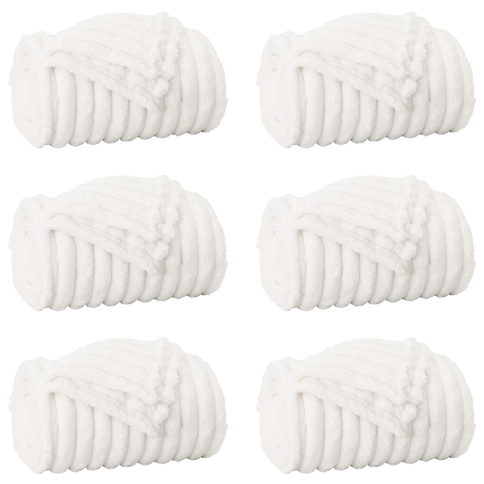 vidaXL Mantitas de Sofá 6 pcs 240 x 220 cm Lana