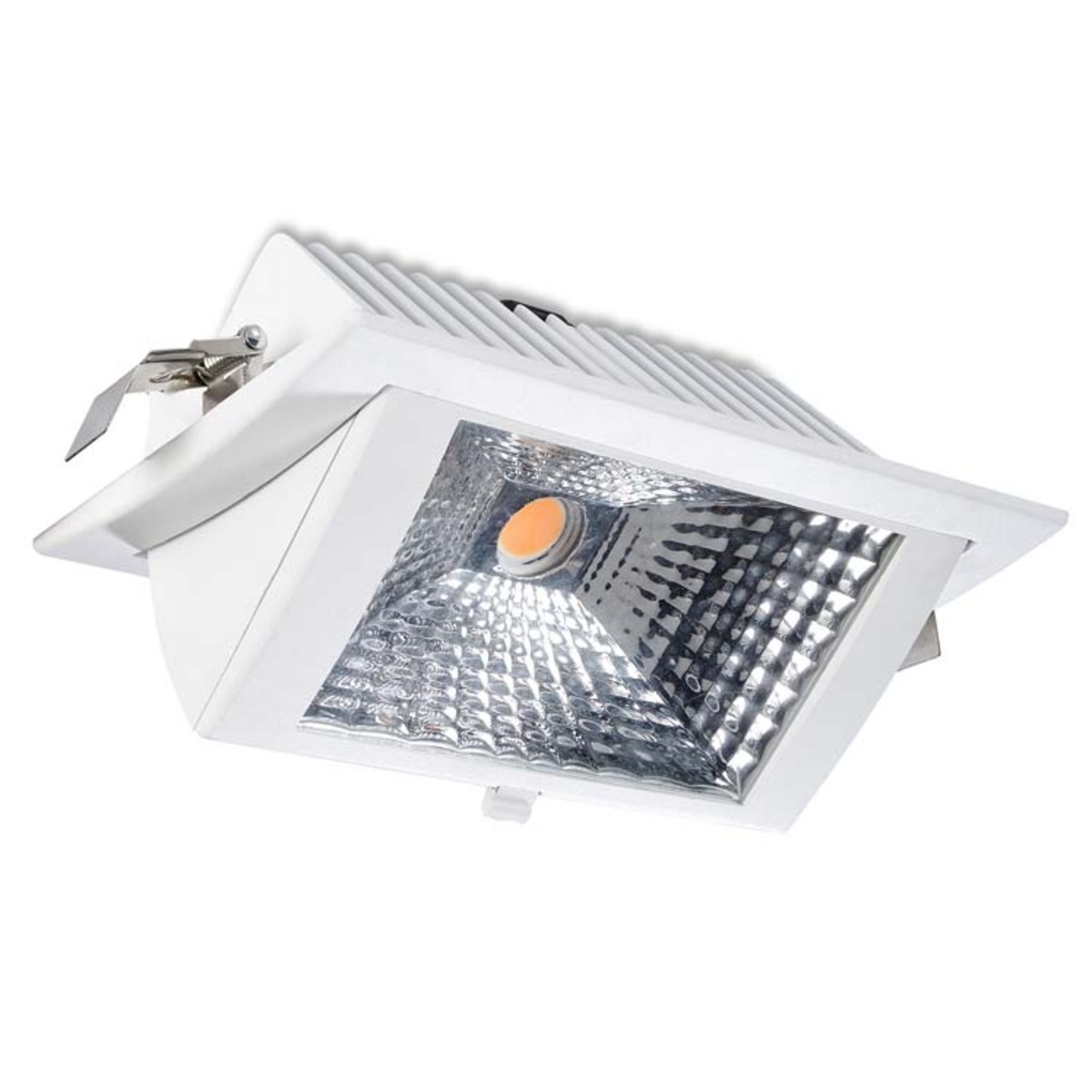 LEDS·C4 Downlight Out Square 44,8W 3000K Cri 80 93,1º Blanco Ip20 4213Lm