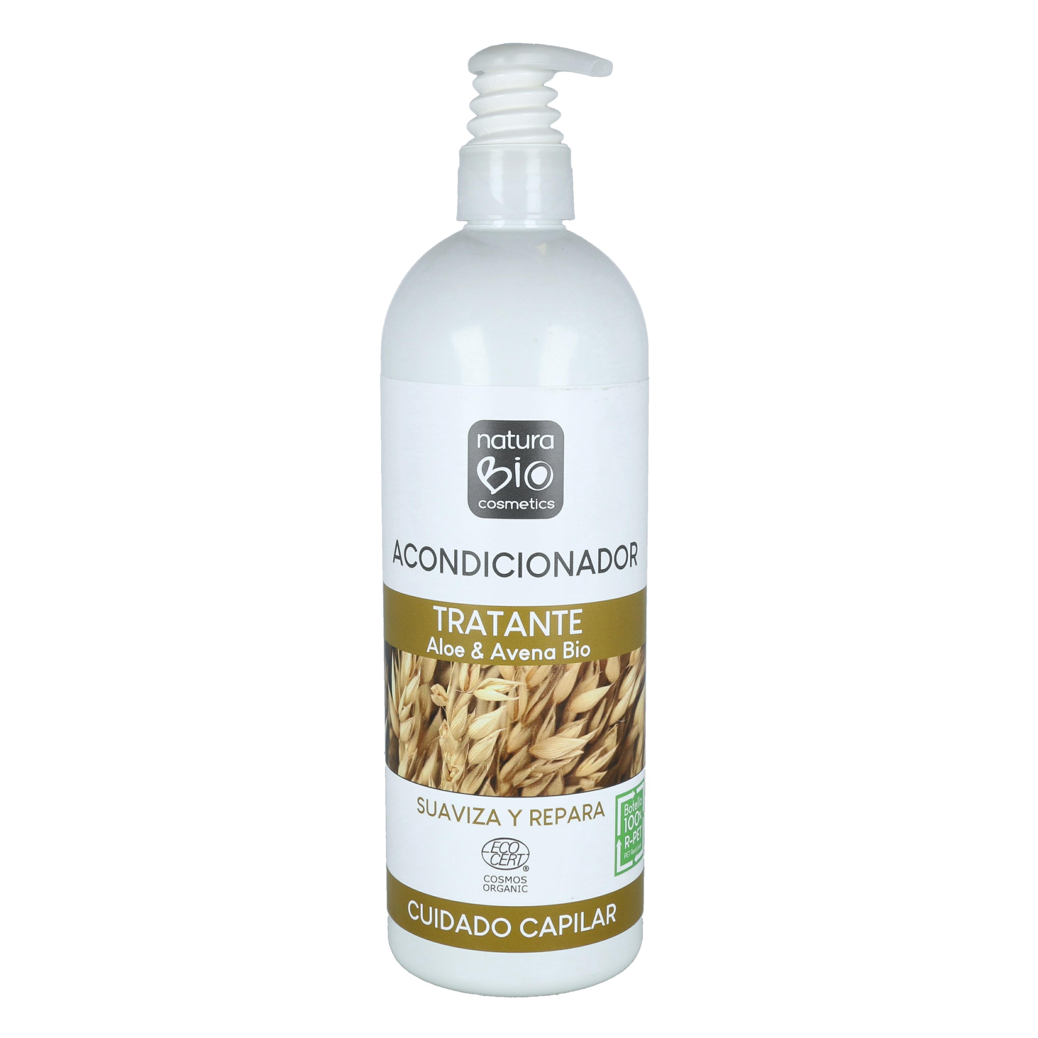 Acondicionador Tratante Avena y Aloe Vera Bio 740 ml NaturaBIO Cosmetics