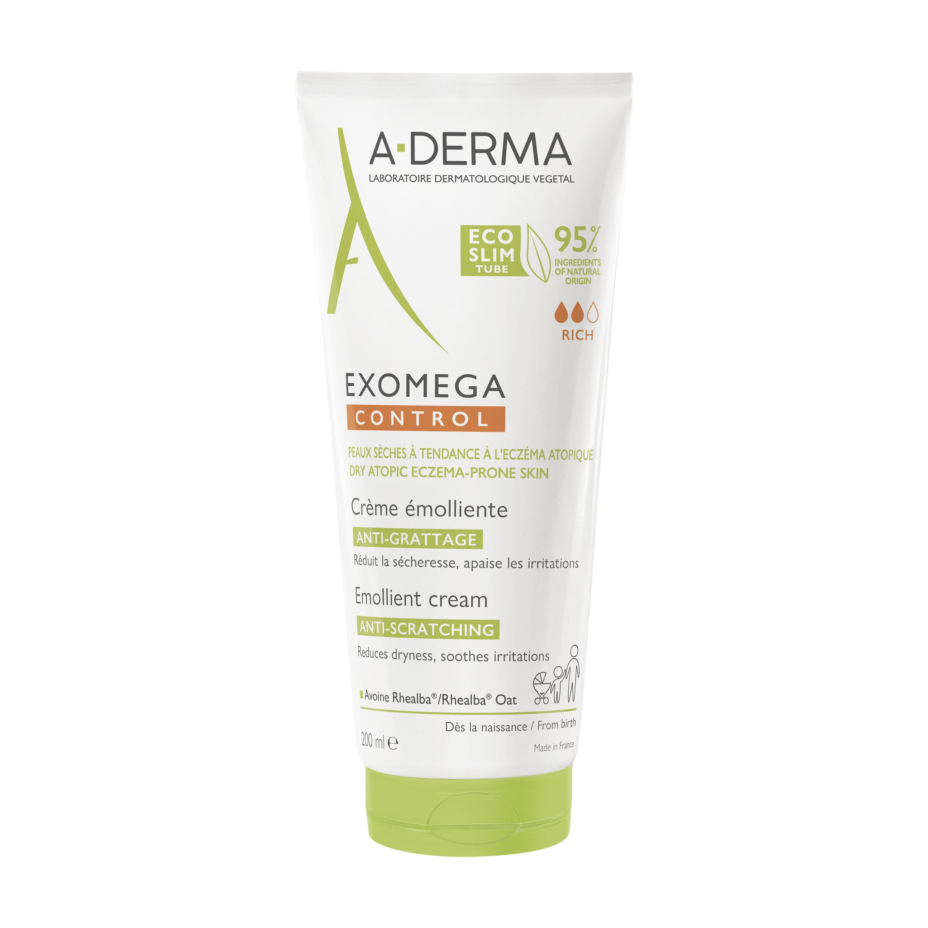 Exomega control crema emoliente antiirritación 200 ml de crema  A-Derma