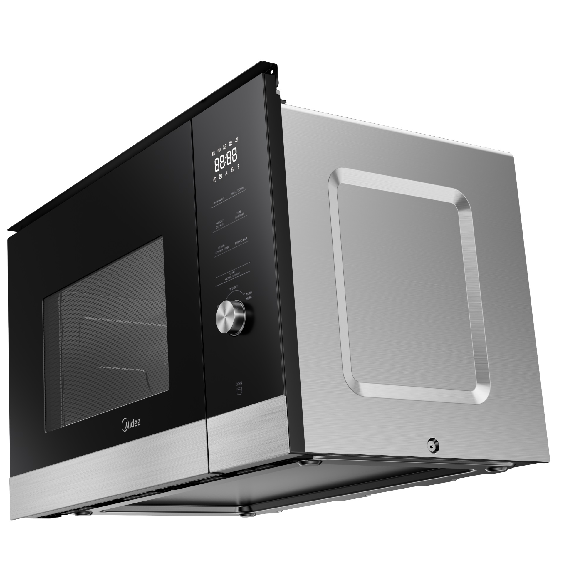 Microondas Midea MBMTG925EX, 900W, 25L