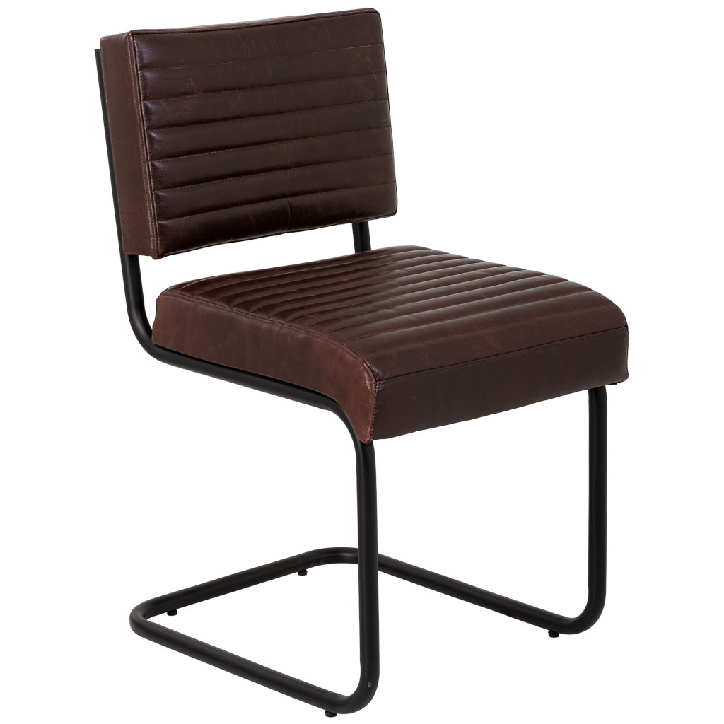 Wonderlust Deco - Silla marrón 45x56x83 Marrón 45x56x83h cm