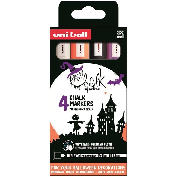 UNI-BALL ROTULADOR UNI BALL CHALK MARKER HALLOWEEN CHALK