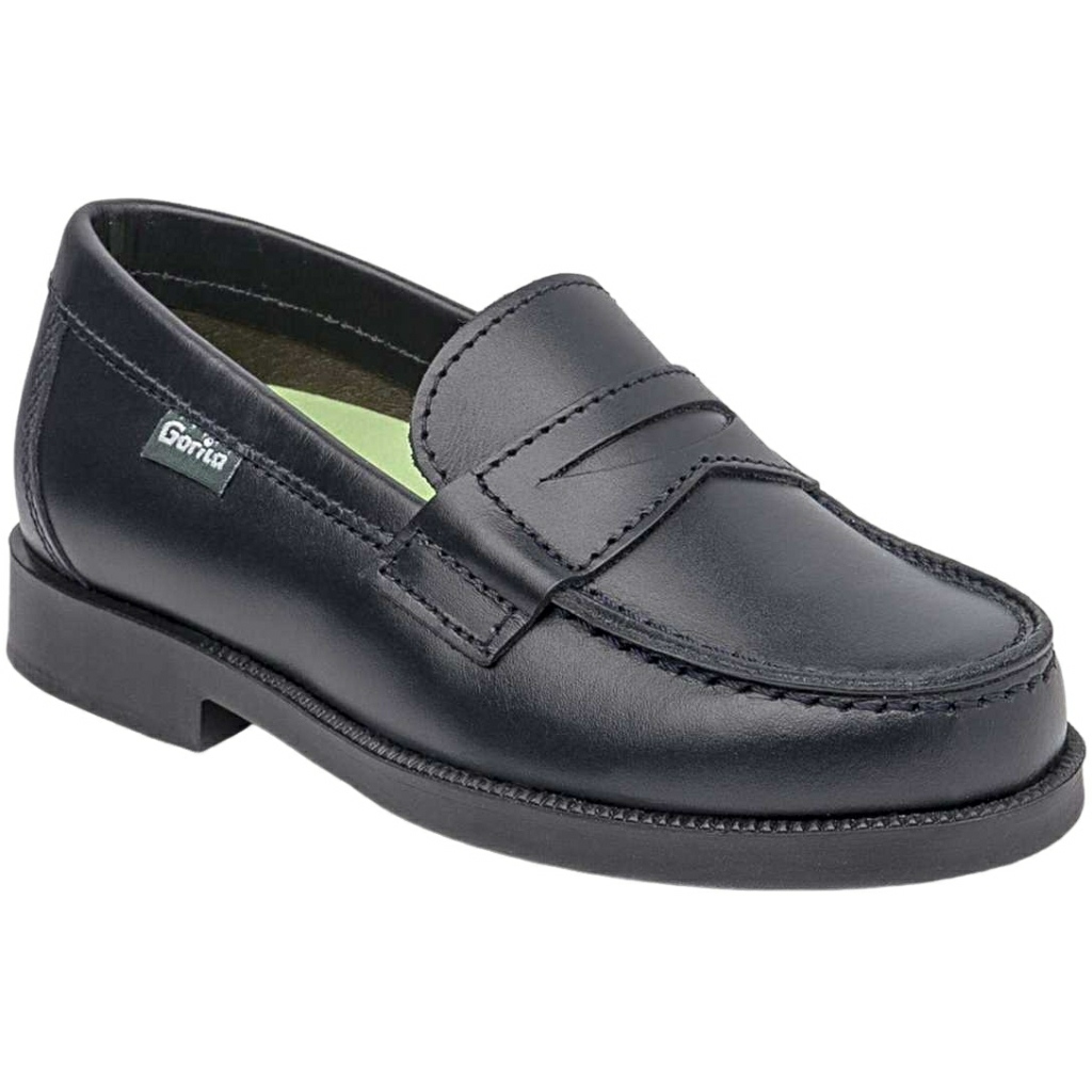 Mocasín de Piel Mate Gorila