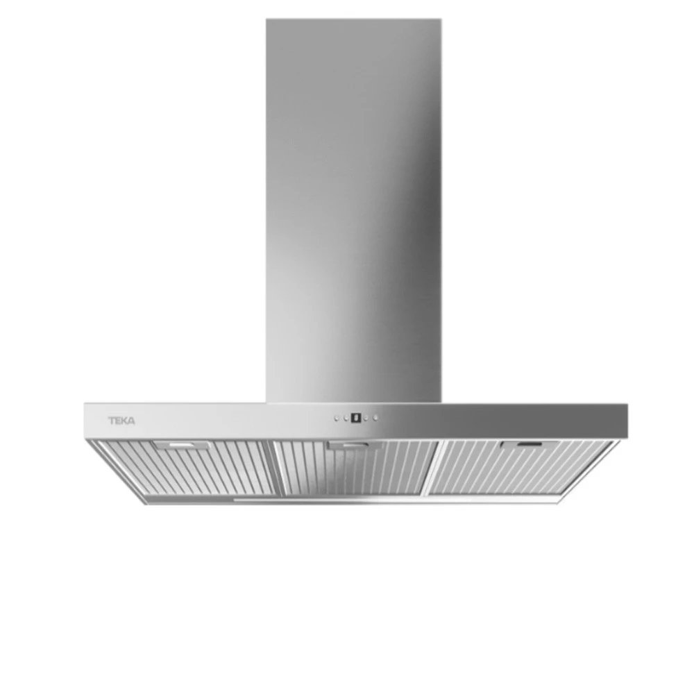 Campana Decorativa T Invertida TEKA DSH 986 90cm 735m³/h Clase A Inox  | 68dB, Niveles Extracción 4