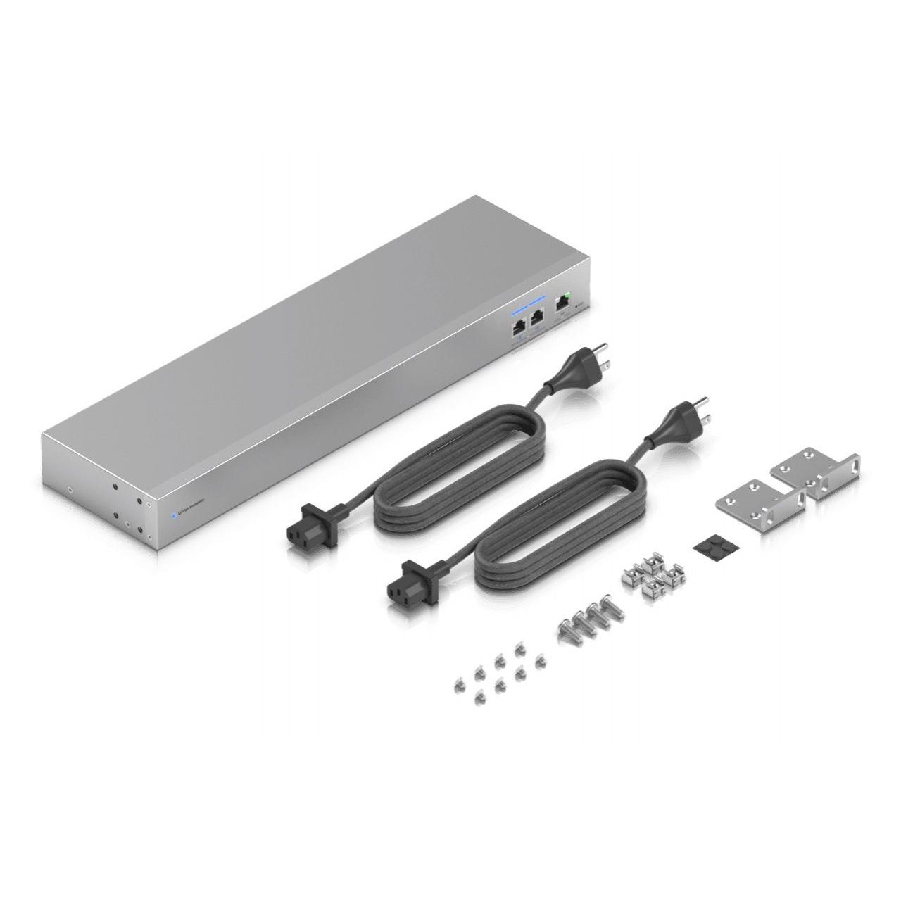 Ubiquiti - Accesorio Informático UniFi WAN Switch CN11316922, switch Gigabit 1U gris para redes empresariales, con puertos RJ45 10/100/1000 Mbps, integración nativa con controlador UniFi y gestión centralizada