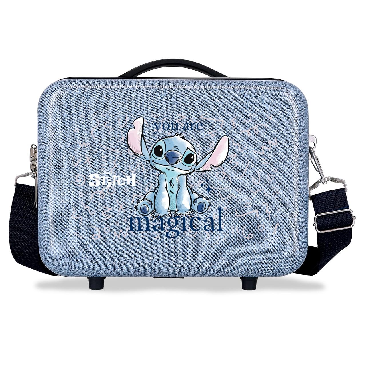 Neceser Stitch you are magical denim 29x21x15 cm