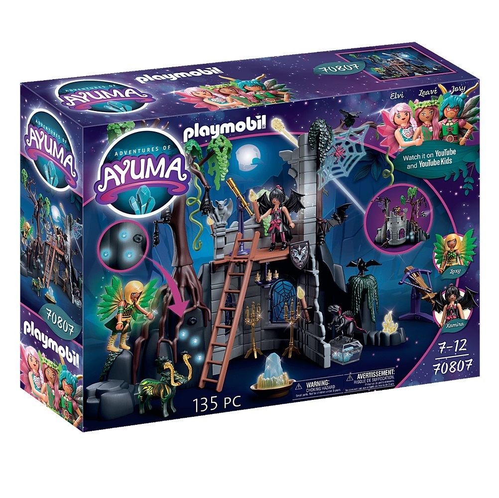 PLAYMOBIL AYUMA - RUINAS DE LAS HADAS MURCIÉLAGO, 70807, TIENDA CON LICENCIA OFICIAL
