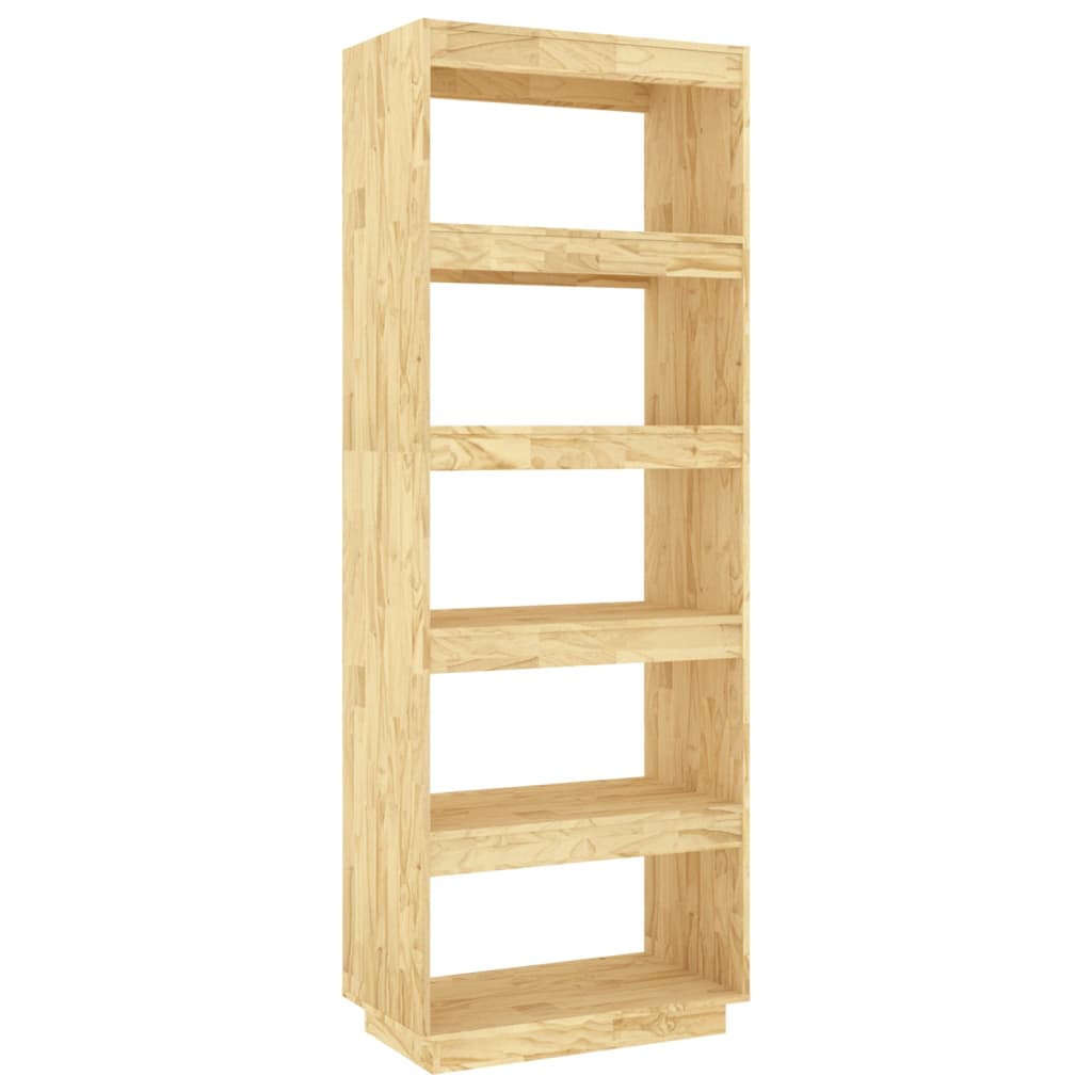 Vidaxl Estantería de Madera de Pino 60x35x167 Cm Natural