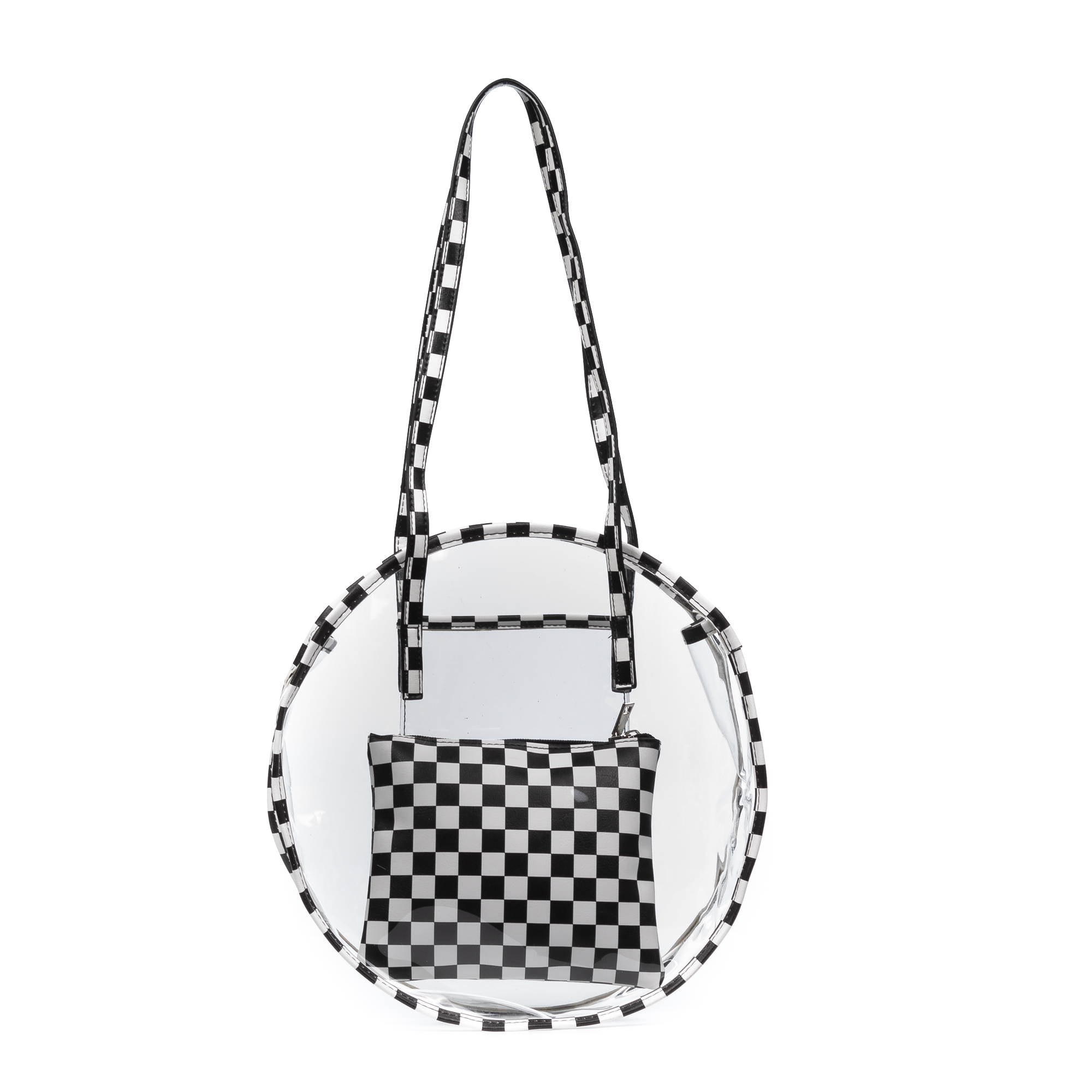 Iria Quintana. Asti Bolso de hombro Mujer.Material PVC Piel Sintética PU Estampado.