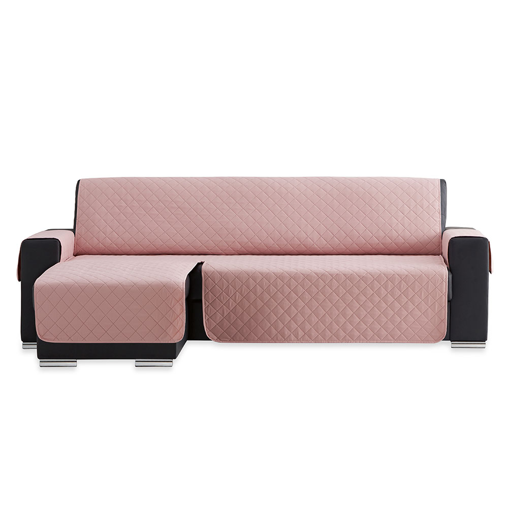 MAXIFUNDAS FUNDAS DE SOFA & CHAISE LONGUE | Modelo Couch Cover | Cubre Sofá Chaise Longue Acolchado Brazo Izquierdo 200 Cm | Amplia variedad de colores disponible