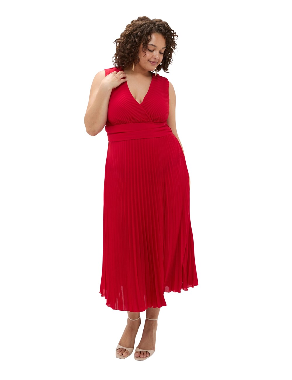 Fiorella Rubino - Vestido Dream en georgette plisado