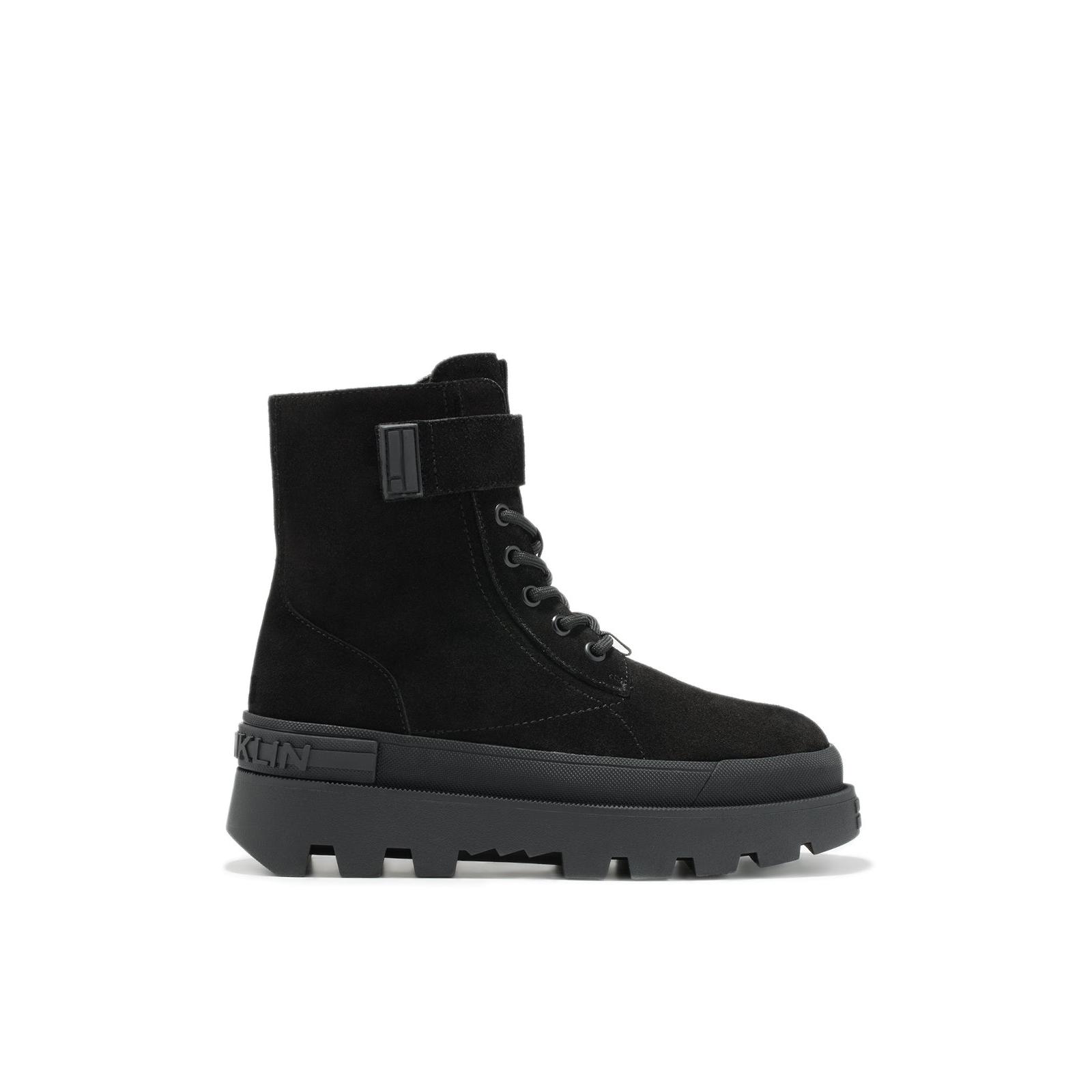 D.Franklin Botas de Mujer Corte Medio All Track Zip   - Botas para Mujer - Moda casual Mujer