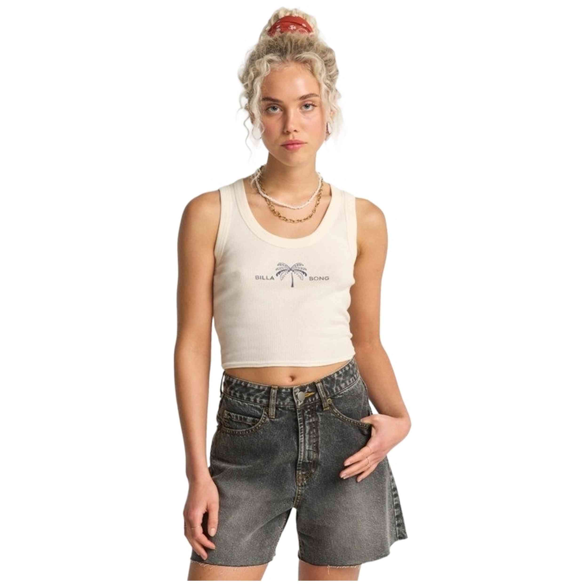 Pantalon Corto Billabong modelo UBJDS00103-BLW para Mujer en color Negro