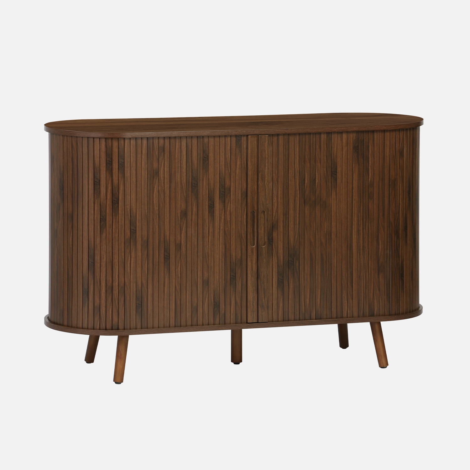 sweeek - Aparador escandinavo con 2 puertas correderas, 120cm , Legacy , 120x40x75