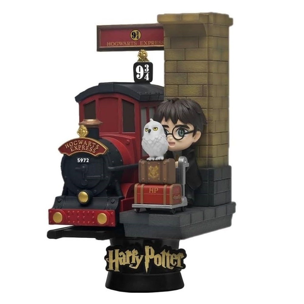 Estatua estilo diorama de Harry Potter en el Expreso Hogwarts - Andén 9 3/4 - Harry Potter - Beast Kingdom