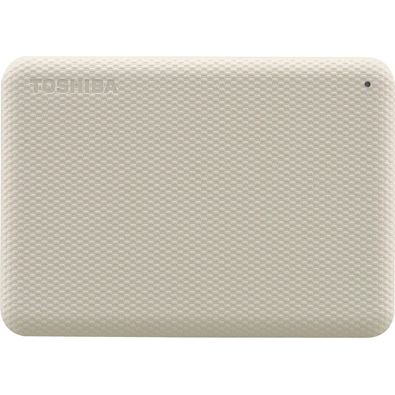 isco Duro Externo Portátil Toshiba Canvio Advance, 2TB, USB 3.2 Gen1, Blanco