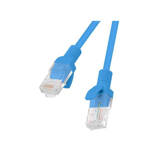 Lanberg PCU6-10CC-0100-B Netzwerkkabel Kat.6 Utp, 1m blau