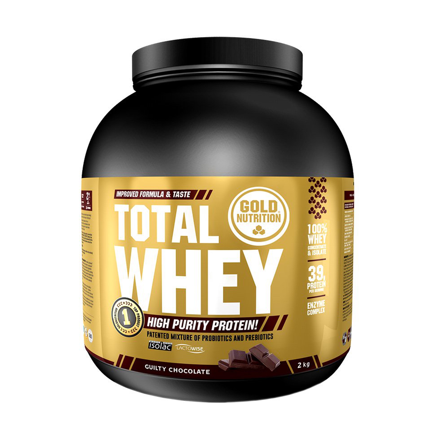 Gold Nutrition Total Whey 2kg Chocolate