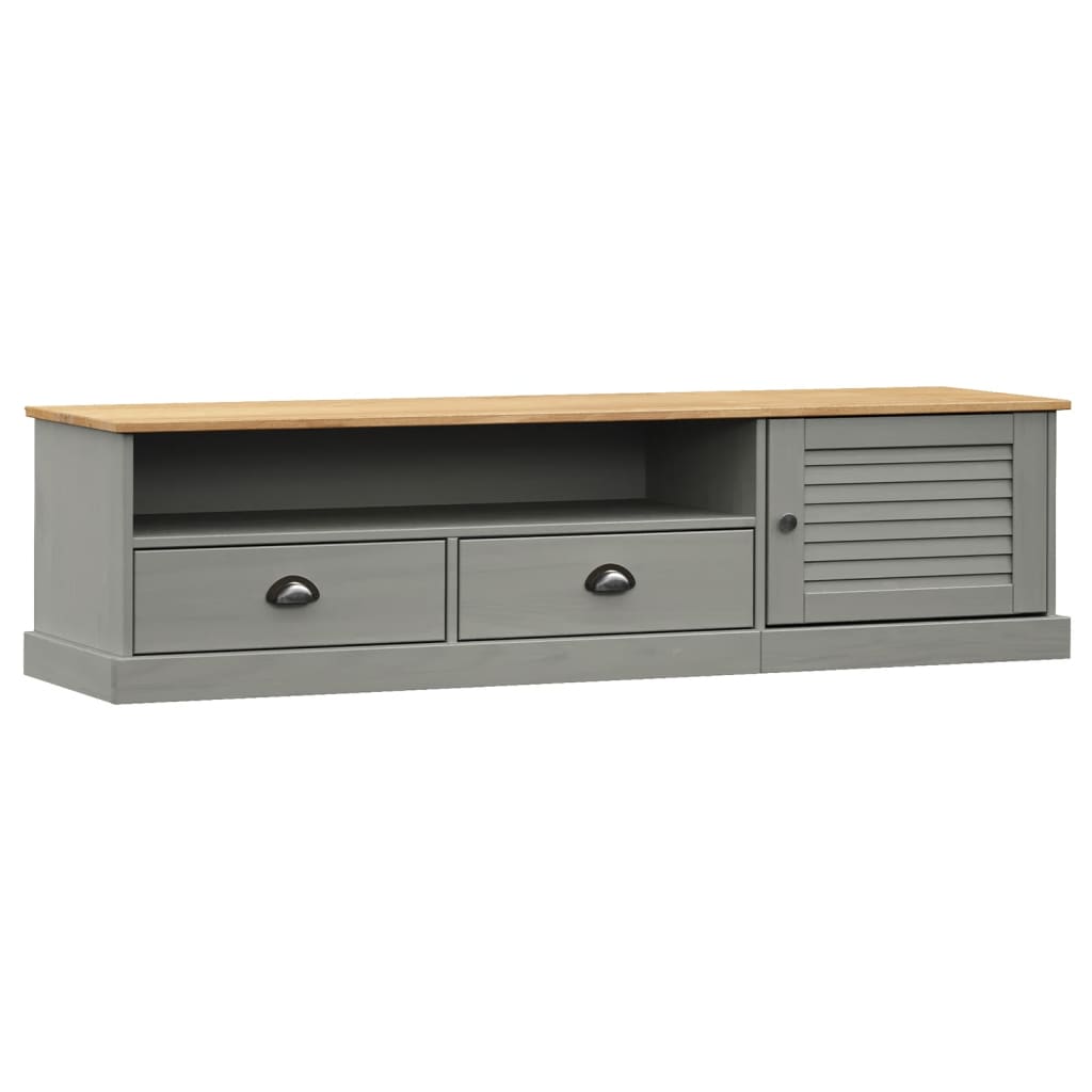 Vidaxl Mueble para TV VIGO Madera Maciza de Pino 156x40x40 Cm
