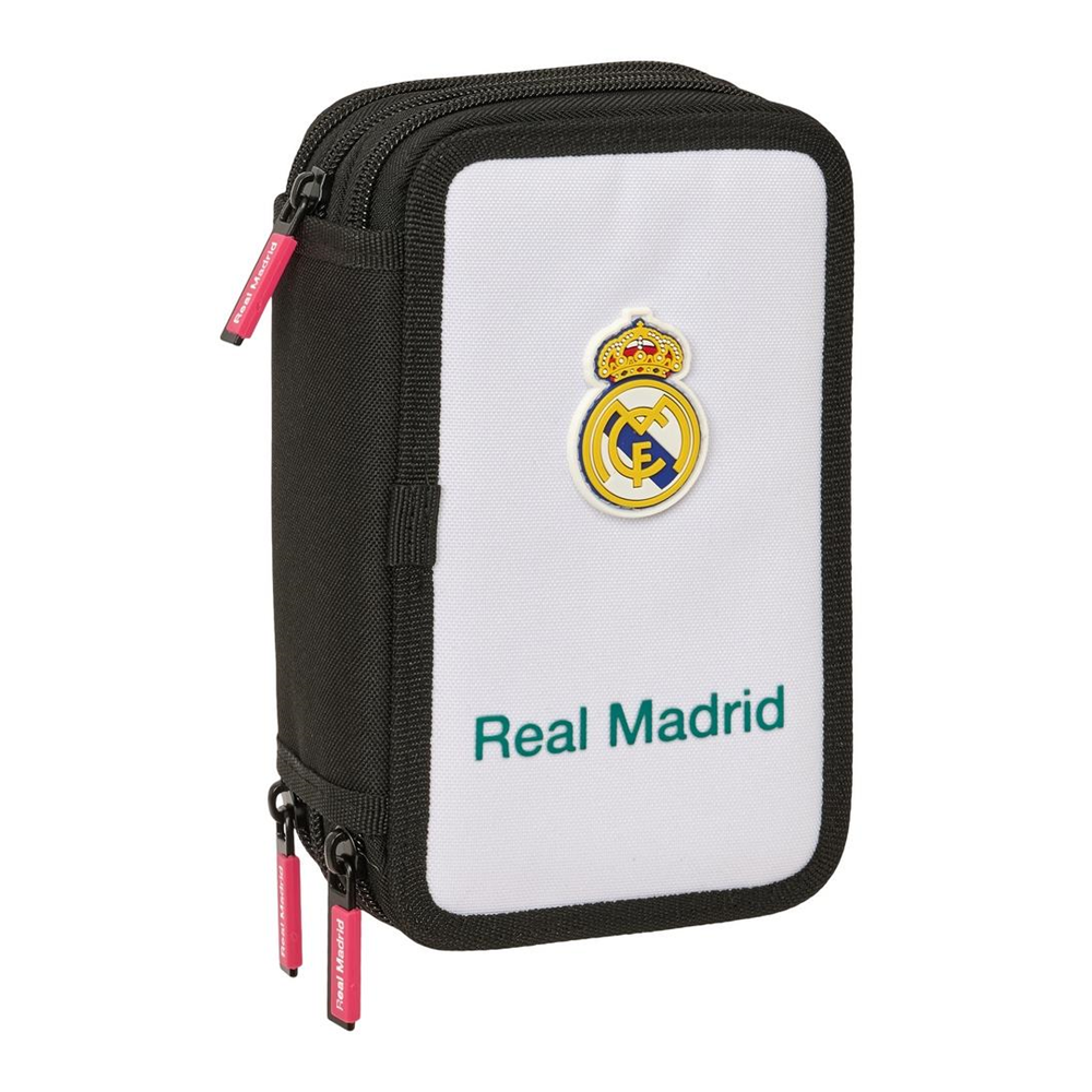 Plumier Triple 37 Pcs Real Madrid 12,5x19,5x5,5Cm (412654857)