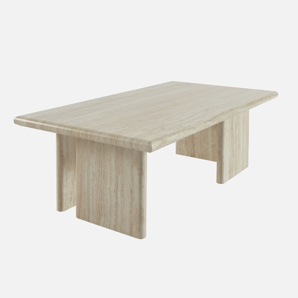 sweeek - Mesa de centro rectangular , Tilos , 110x60x36