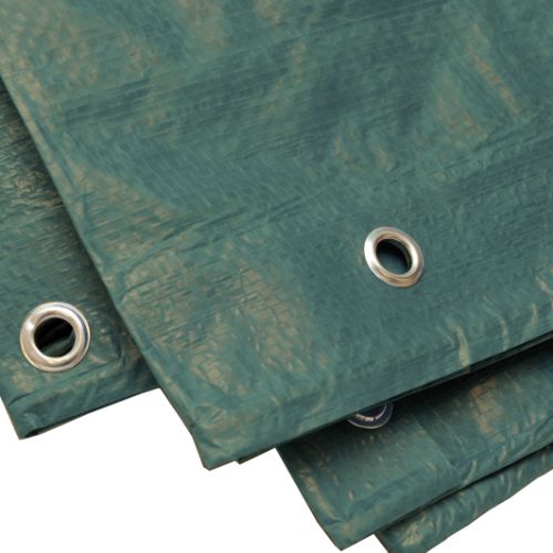 Toldo Reforzado 90gr. Verde 6x10 m (Faura)