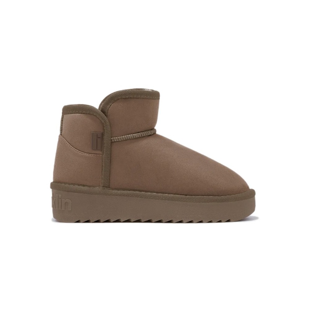 Botines Planos D.franklin Dfsh370021 Mujer Taupe