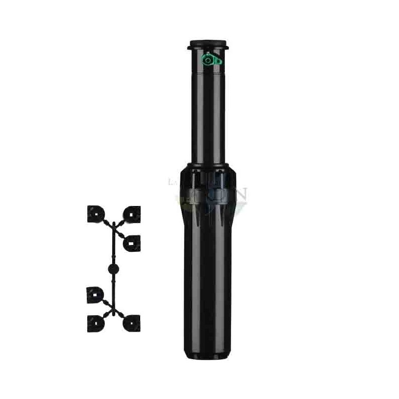 HUNTER Aspersor de riego Hunter I-25-04, 1" | Aspersor de Jardin Emergente 11,9-21,6 m | Aspersor de cesped profesional