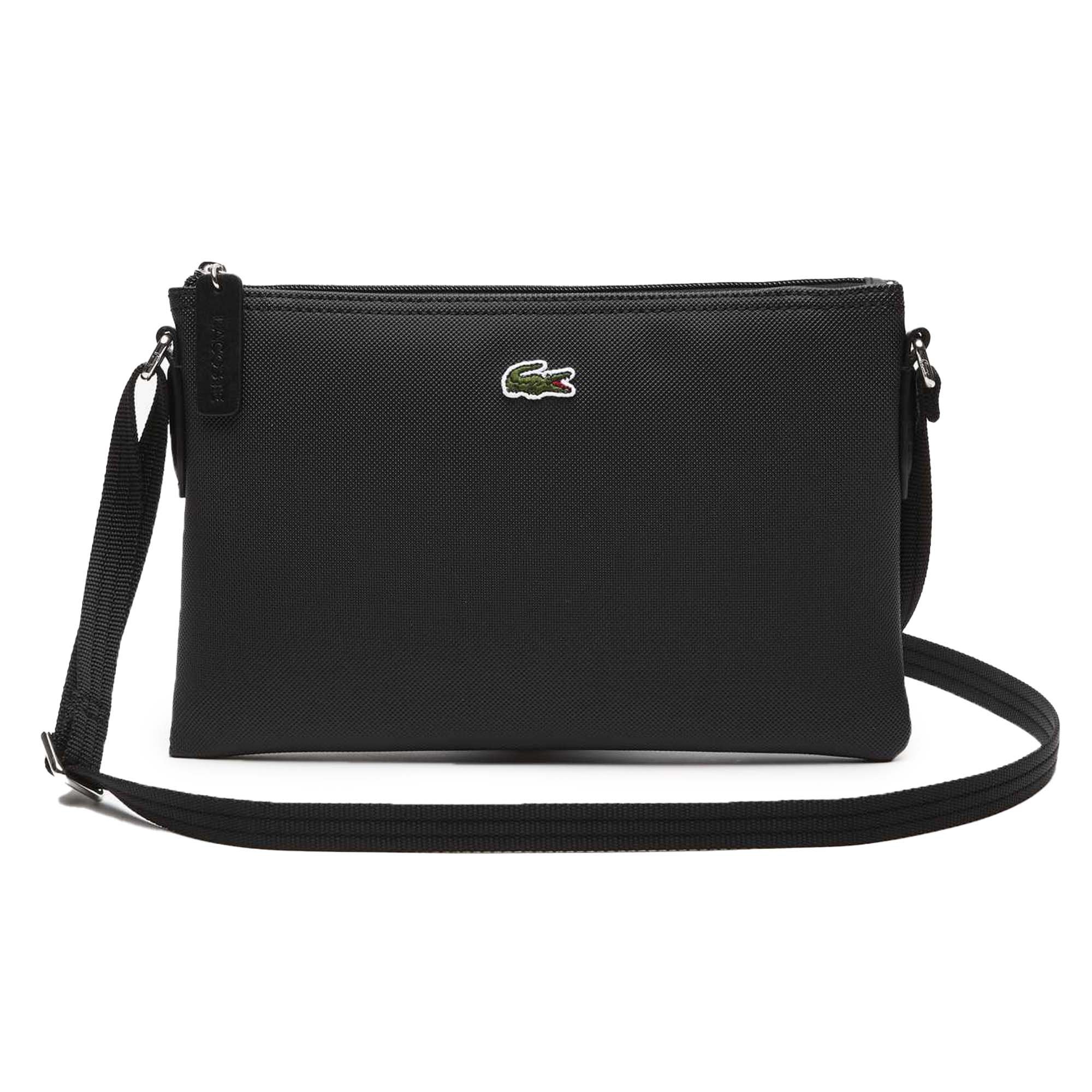 LACOSTE bolso bandolera mujer - L1212 Core Essentials Crossover Bag, 17x27x2cm (HxAxP) L1212 Core Essentials Crossover Bag