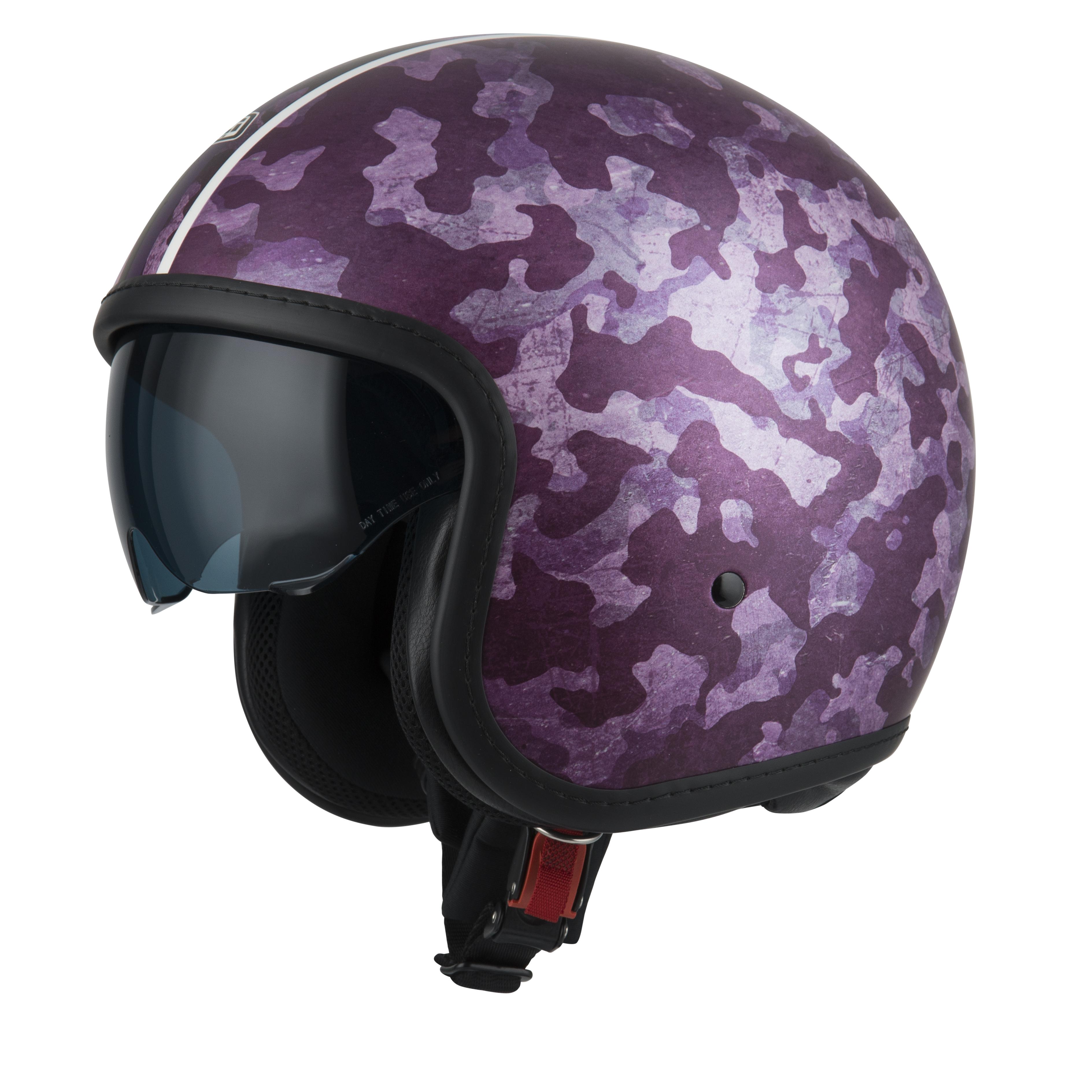 NZI Casco de Moto Jet Rolling 4 Sun - Homologación UNECE R.22.05 - Diseño Gráfico - Tallas Disponibles