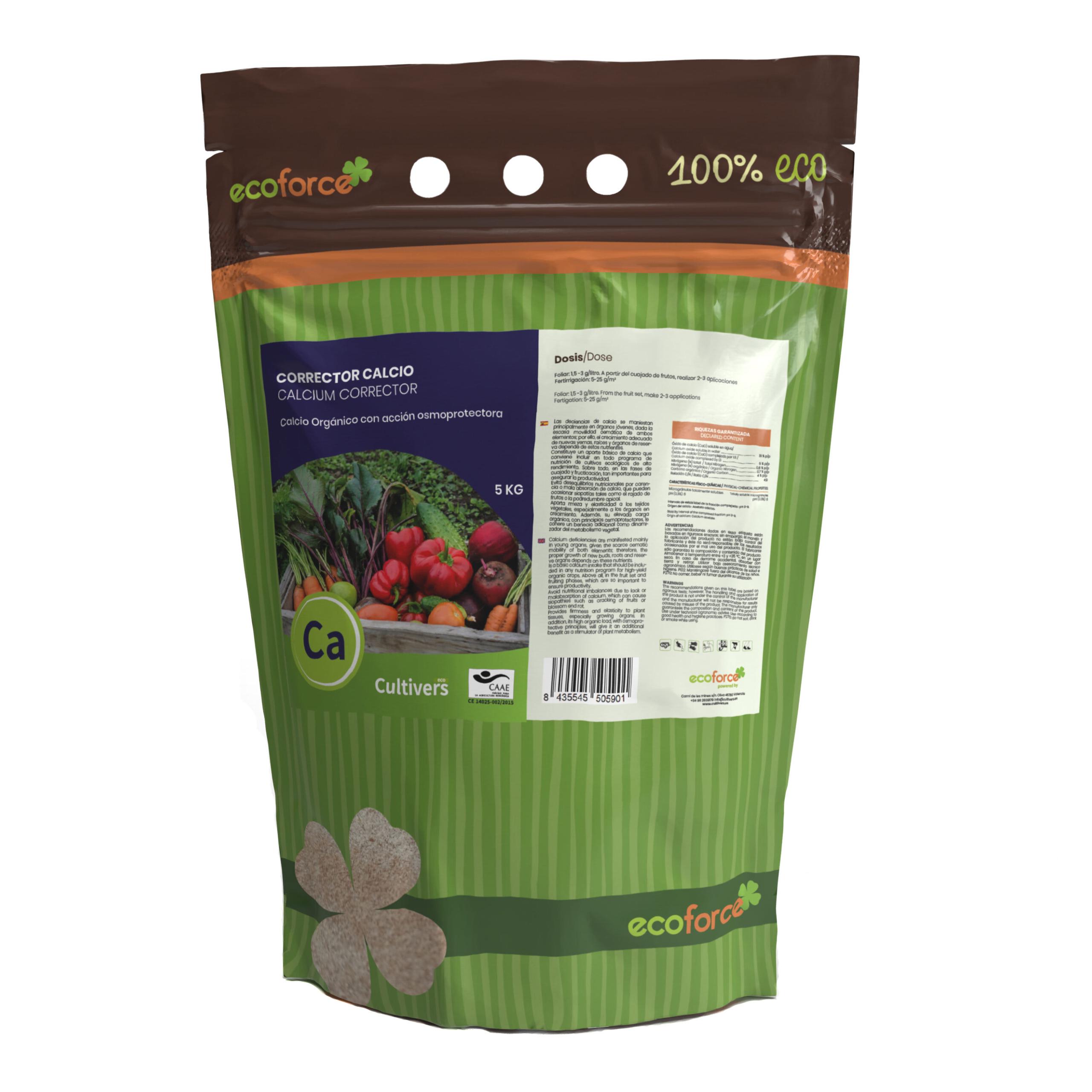 CULTIVERS Corrector Calcio Ecológico 5 kg