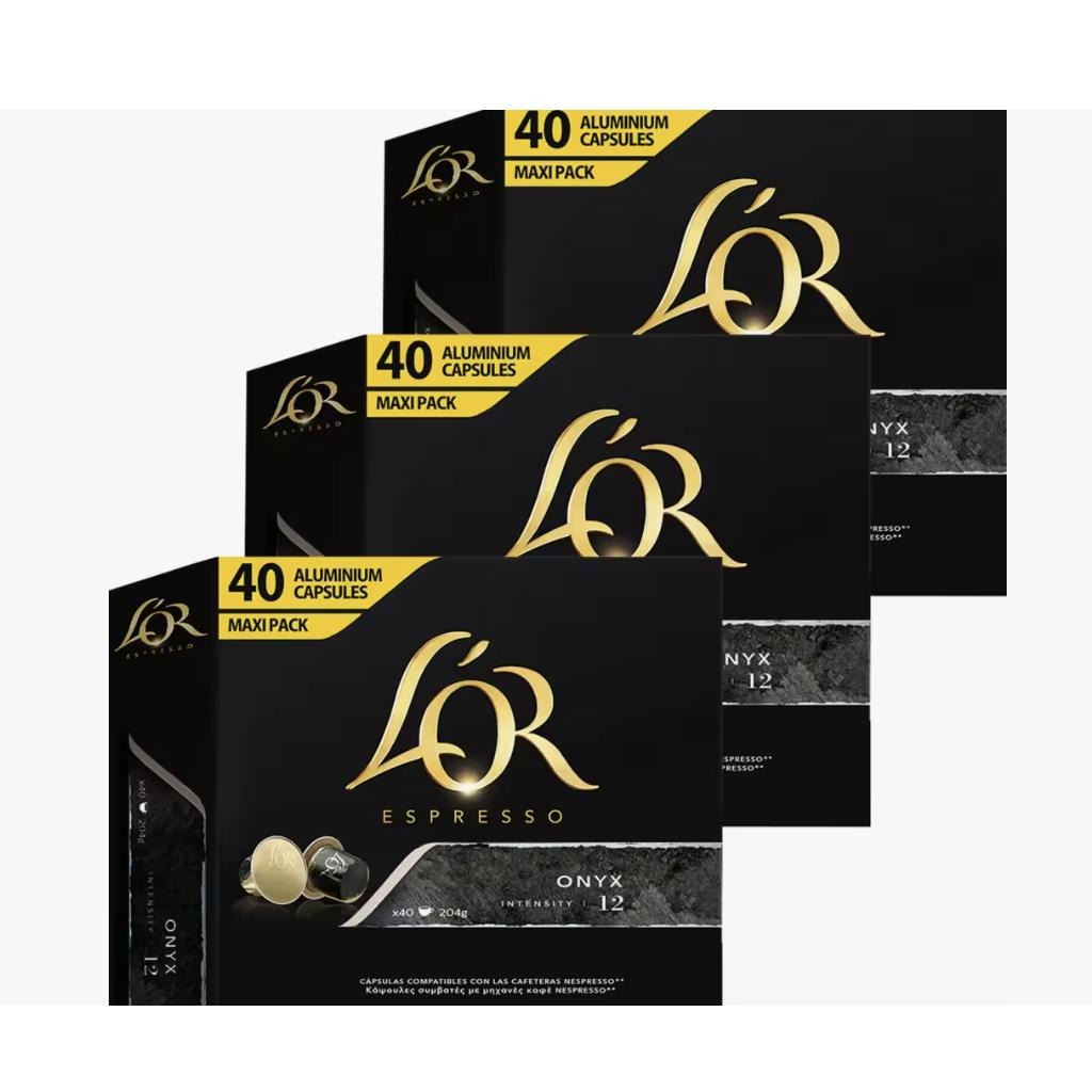 LOR ESPRESSO café total 120 capsulas  20 cápsulas *6pack onyx