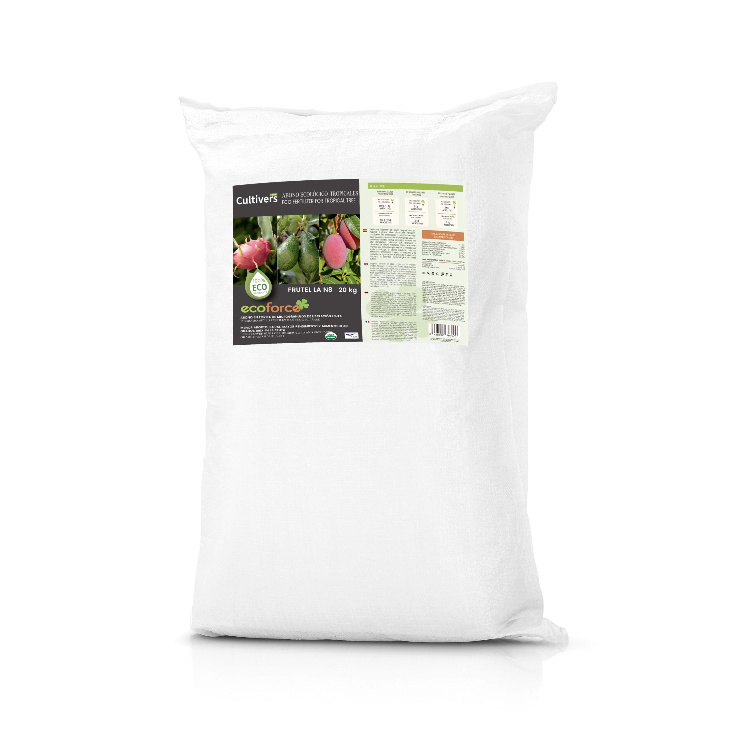 CULTIVERS Abono Tropicales Ecológico 20 kg