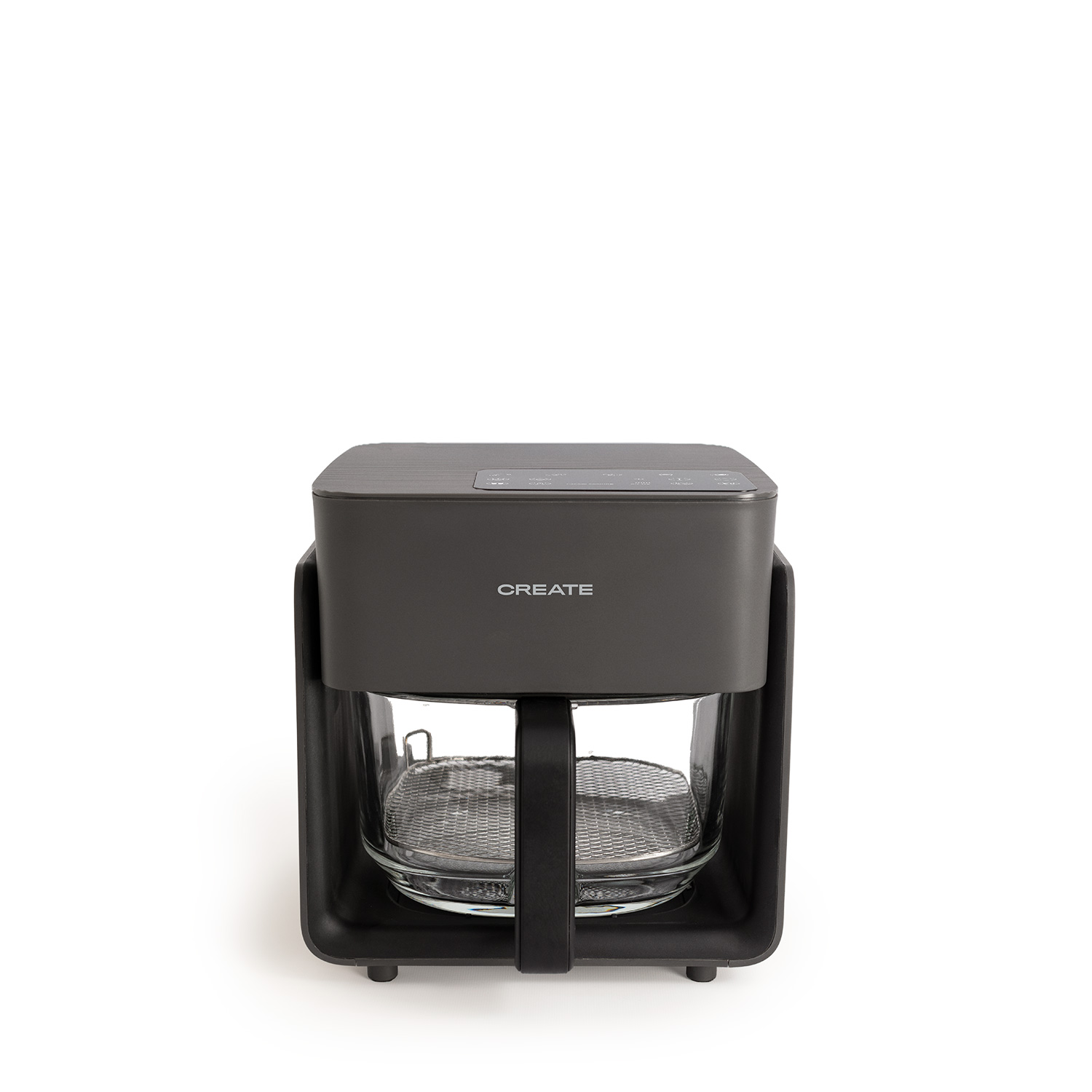 CREATE - Freidora de aire de cristal 4.2L sin vaporizador - AIR FRYER STUDIO CRYSTAL
