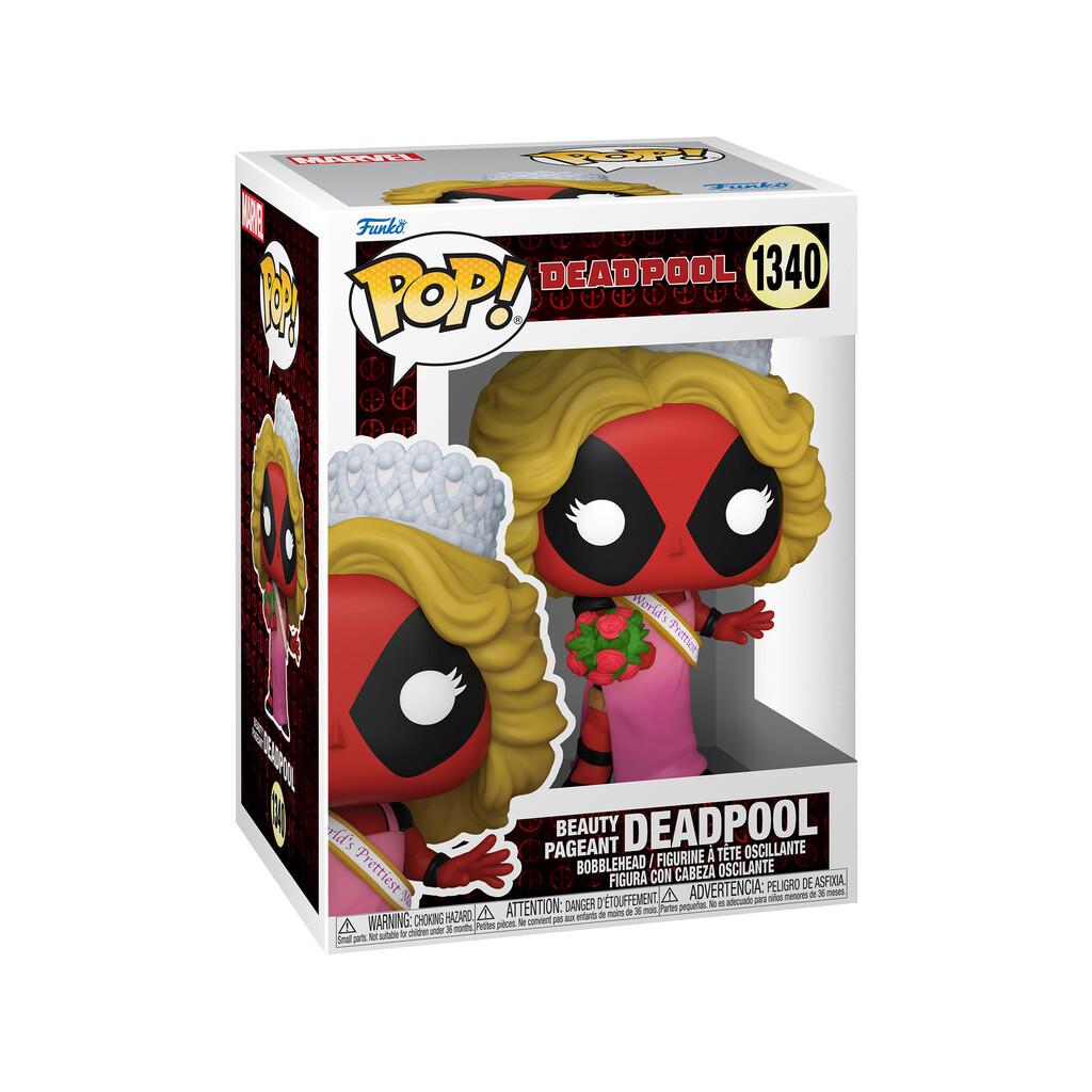 Funko Pop Marvel Deadpool Beauty Pageant con Cabeza Oscilante 76075